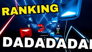 Ranking Every DADADADA in Beat Saber [upl. by Asilram]