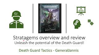 Stratagems overview  Death Guard tactics  Warhammer 40k 9th edition [upl. by Nylram]