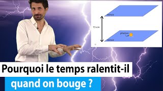 COMPRENDRE LA RELATIVITÉ RESTREINTE dEinstein POURQUOI LE TEMPS RALENTITIL SI ON BOUGE [upl. by Feledy]