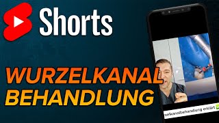 Wurzelkanalbehandlung shorts [upl. by Aikkan]