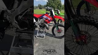 CR250 vs KX250 Two Stroke Transformation shorts [upl. by Dearborn]