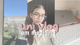 uni vlog 1  estágio em medicina haul hair care estudo compras [upl. by Dukey]