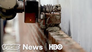 This Bricklaying Robot Can Build Walls Faster Than Humans HBO [upl. by Franza]