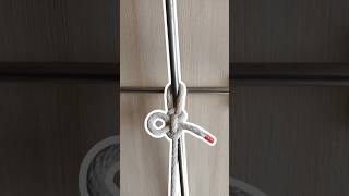 ⚠️ Knot to Know 🪢 Knotting skills very practical Try it now 🫡 shorts diy knot rope [upl. by Ennairb]