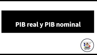 PIB real PIB nominal Deflactor del PIB ejercicio resuelto [upl. by Aratahs571]