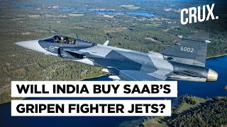 After Rafale Why India May Buy SAAB Gripen E SingleEngine Fighters From Sweden [upl. by Kostman]