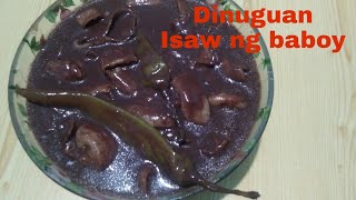 Dinuguan isaw ng baboy [upl. by Adnav]