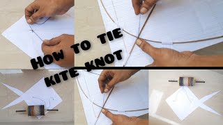 Kite Knot  How to tie kite knotstring  how to tie kite thread  pattam nool katuvathu eappadi [upl. by Otineb]