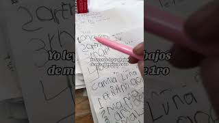 Leyendo los trabajos de mis alumnos de primero elbuendocente primergrado lectoescritura viral [upl. by Sumaes]