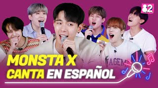 Kpop Idols cantan en españolㅣMONSTA X  Fantasia [upl. by Andra]