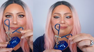 HEATED EYELASH CURLER REVIEW amp DEMO  HOW TO CURL YOUR LASHES  GODEFROY PERMACURL EYELASH WARMER [upl. by Fairfax]