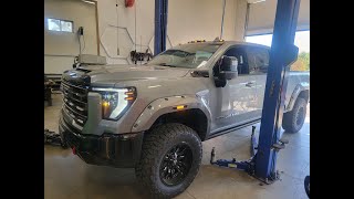 2024 GMC 2500 AT4X lift kit [upl. by Notsrik]