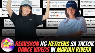 Reaksyon ng netizens sa Tiktok Dance Videos ni Marian Rivera [upl. by Ulphiah840]