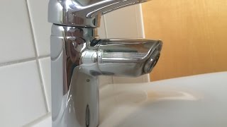 Hansgrohe Axor Allegroh Wasserhahn tropft Einfache Reparatur German only [upl. by Esyla]