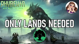 MONO GREEN LANDS ONLY STOMPY  MTG Standard  Phyrexia All Will Be One [upl. by Coraline792]