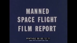 quot MANNED SPACE FLIGHT FILM REPORT quot 1968 NASA APOLLO 7 MISSION 71452 [upl. by Yeneffit]