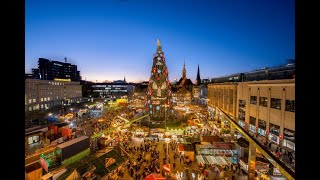 Einschalten der WeihnachtsbaumBeleuchtung in der Dortmunder Weihnachtsstadt [upl. by Elia689]