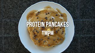 Protein Pancakes  10 Minute Breakfast 34g of Protein Low Calorie [upl. by Huckaby]