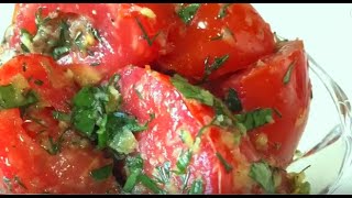 Вкуснейшая закускаПомидоры покорейски Простой рецепт вкусной закуски Рецепты Готовим с Инной [upl. by Otaner]