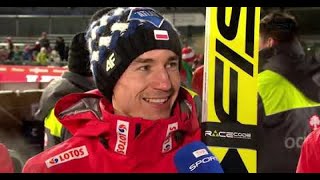 Kamil Stoch vs Dziennikarze TVP [upl. by Ybur]