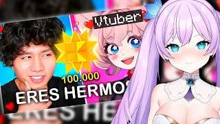 Kyria reacciona a quot🥵Le digo un PIROPO a una VTUBER cada vez que me ría 5🤣quot [upl. by Hniht]