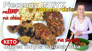 REWELACYJNY pieczony INDYK w musztardzie w piekarniku  Przepis na pieczony INDYK na obiad [upl. by Ytnom]