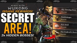 Chapter 4 SECRET AREA  3x HIDDEN BOSSES  Black Myth Wukong  Purple Cloud Mountain Guide [upl. by Suiraj]