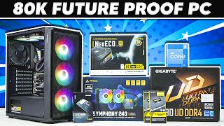 Rs80000 to Rs85000 Future Proof PC Build India 2022 [upl. by Karolina792]