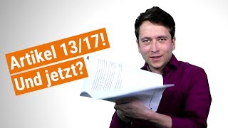 Artikel 13 einfach erklärt Kommen jetzt Uploadfilter in der EU  Orange [upl. by Lahsram752]