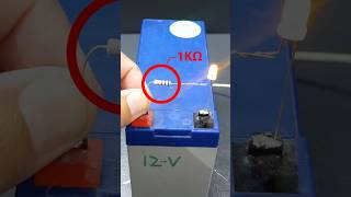 3V LED to 12V Battery shorts [upl. by Zuckerman558]