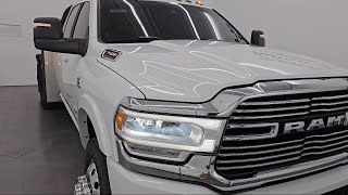 2024 Ram 3500 Chassis Cab Laramie Bright White Clearcoat Used walk around for sale in Fond Du Lac [upl. by Ahsined]