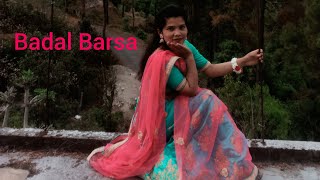 Badal Barsa Bijuli  Dance  cover trending dance video [upl. by Armalla916]