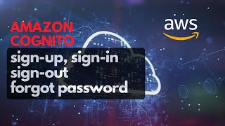 How to Build Authentication using AWS Cognito to an Angular Application [upl. by Ainehs]