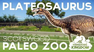 Realistic Plateosaurus Habitat Part 1  Scotswood PaleoZoo Episode 2 [upl. by Neufer]