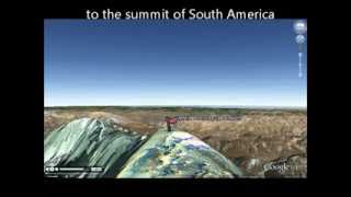 Climb Aconcagua in 3D  South Americas highest mountain [upl. by Cowen]