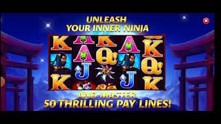 My Konami Slots Gameplay All Aboard Masked Warrior [upl. by Shea641]