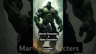 MARVEL x Game Characters 🥶 shorts hybrid fusion marvel shortvideo short [upl. by Oriane]