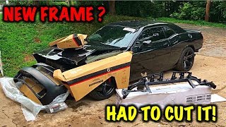 Rebuilding A Wrecked 2017 Dodge Hellcat Part 2 [upl. by Rafaelof692]