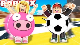 SUPER EPICKI WYŚCIG W KULACH⚡ Roblox Super Blocky Ball BELLA I VITO [upl. by Oibirot677]