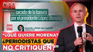 4T pide remoción de Manuel López San Martín como moderador de Primer Debate Presidencial  Ciro [upl. by Rozalin]