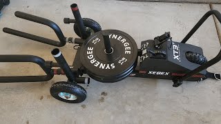 Xebex Fitness XT3 PLUS Sled  Unpacking and Setup [upl. by Clarice]