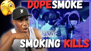 DOPESMOKE  SMOKING KILLS  REACTION  roadmandanger2 [upl. by Oberstone835]