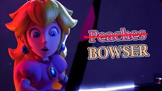 Peach  Bowser Official Music Video The Super Mario Bros [upl. by Trainer]