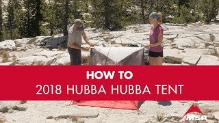 MSR Hubba Hubba™ NX Tent Setup [upl. by Naillil860]