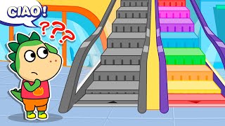 Oh no😱 La famiglia si è persa nel 🛒 centro commerciale e altre storie per bambini [upl. by Haerle]