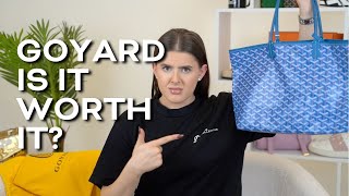 Is the Goyard Saint Louis Tote Worth it Full Review [upl. by Samp910]