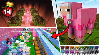 I Built The Most Efficient Wool Farm In Minecraft Hardcore [upl. by Ainoek]