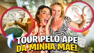 TOUR PELO APARTAMENTO DA MINHA MÃE  Amanda Lunelli [upl. by Ecnerol]