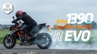 KTM 1390 Super Duke R EVO  BEAST MODE  Knox Review [upl. by Justicz]