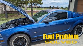 Mustang Fuel Problem Solved [upl. by Dajma]